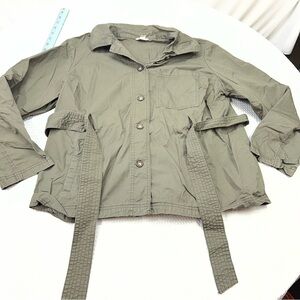 Olive Utility Jacket for Women
